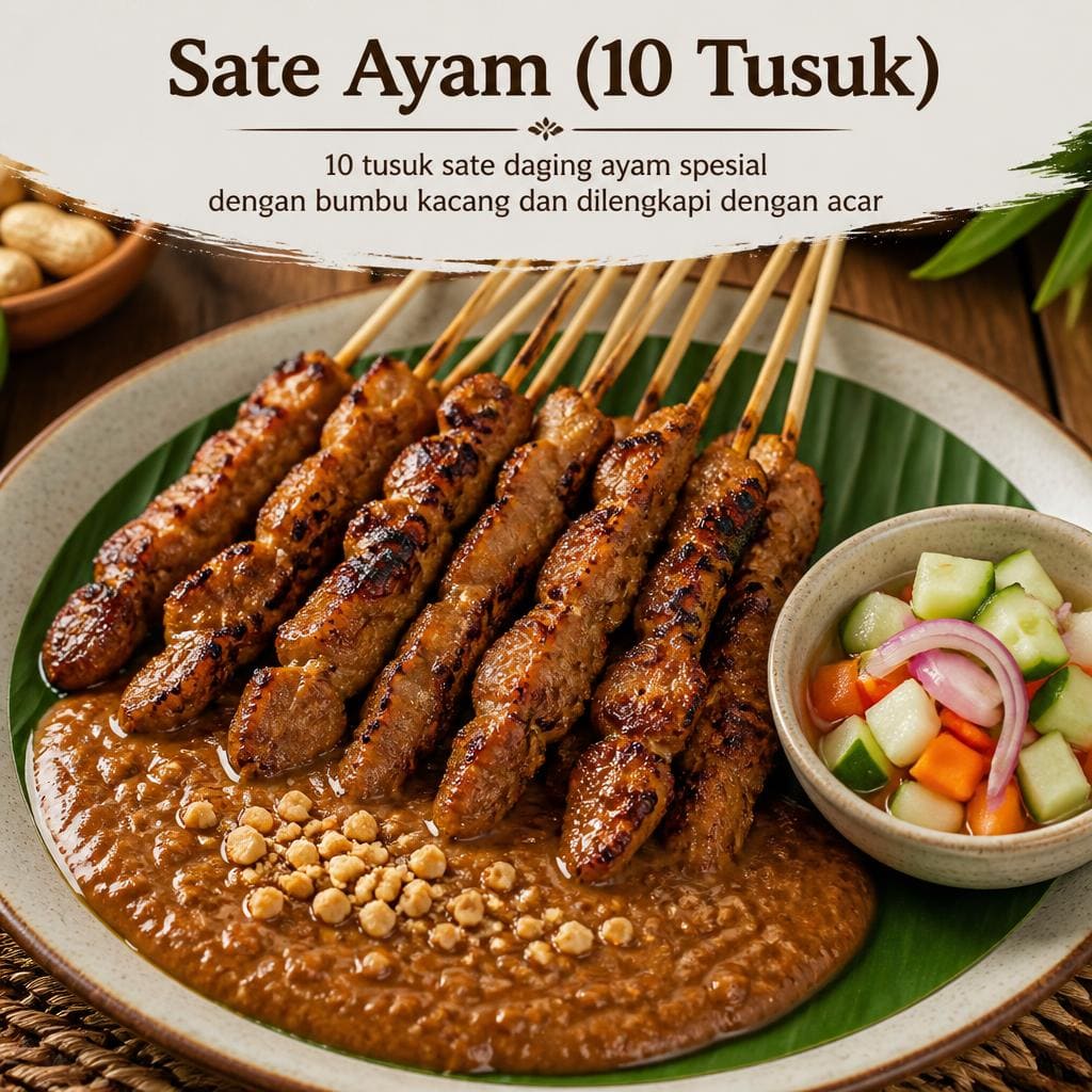 Sate Ayam 10 Tusuk D’ Cost Seafood